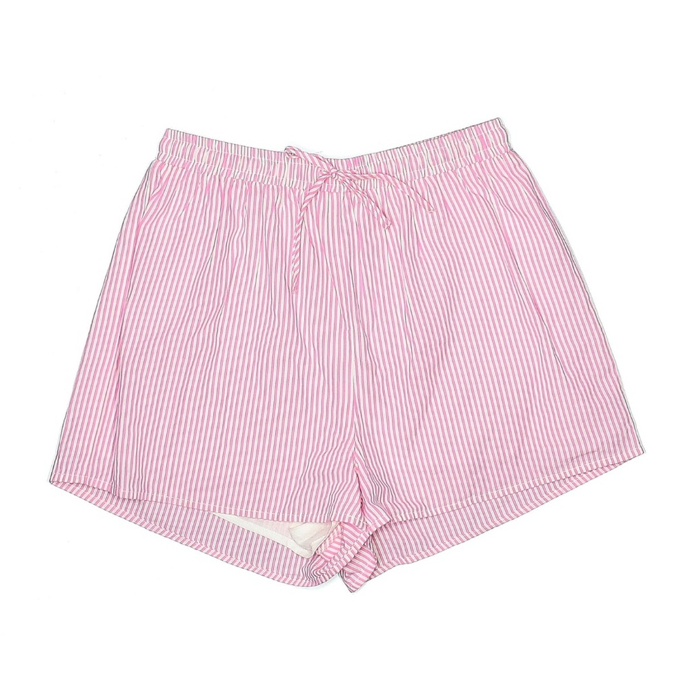 Princess Polly Stripped Pink Shorts